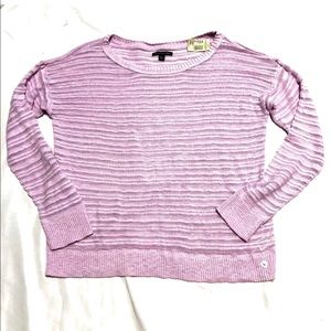⬇️$30 American Eagle Sweater open knit Crewneck